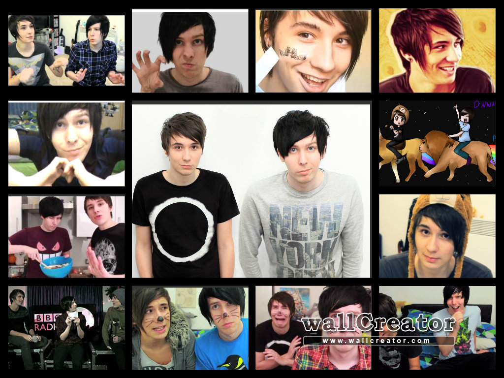 Dan And Phil - Amazingphil And Danisnotonfire - HD Wallpaper 