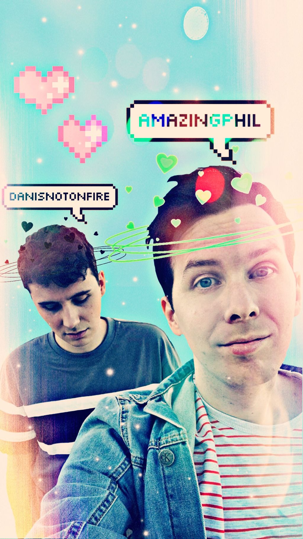 Dan And Phil Wallpaper 1 - Dan And Phil Cute - HD Wallpaper 
