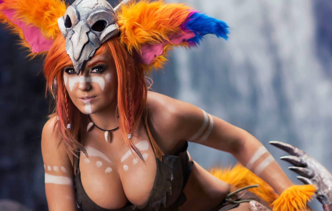 Photo Wallpaper Model, Pretty, Cosplay, Pose, Jessica - Jessica Nigri - HD Wallpaper 