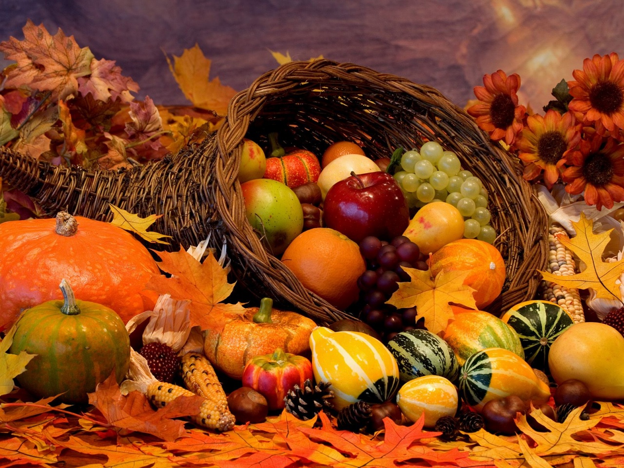 Thanksgiving Backgrounds - HD Wallpaper 
