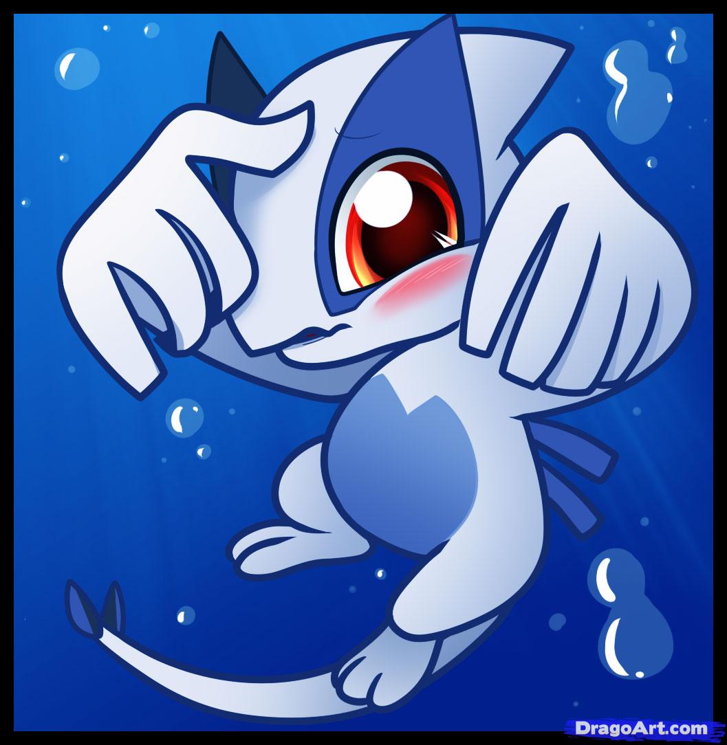 Chibi Lugia - HD Wallpaper 