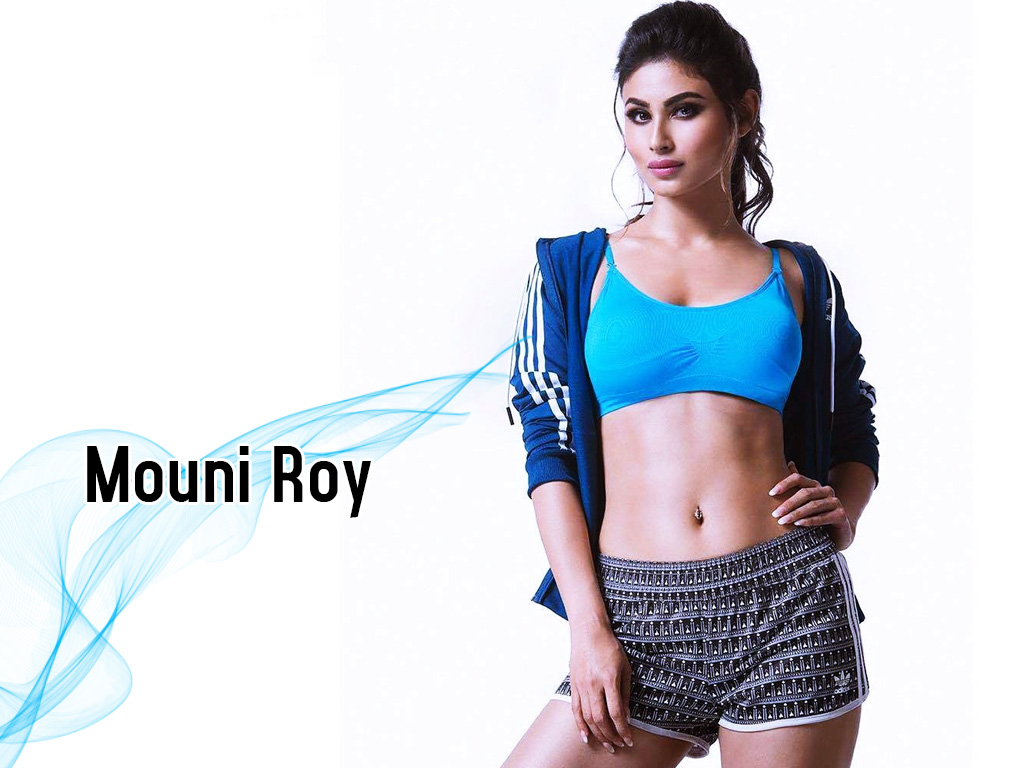 Mouni Roy Hot Navel - HD Wallpaper 