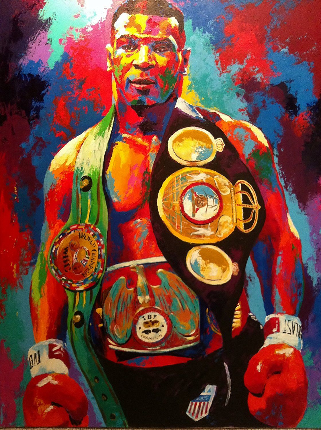 Art Mike Tyson Painting - HD Wallpaper 