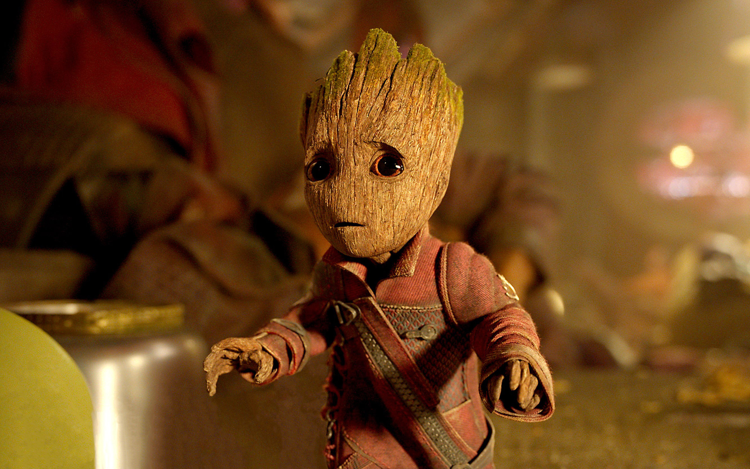 Baby Groot Guardians Of The Galaxy Vol 2 
 Data-src - Hd Wallpaper Baby Groot - HD Wallpaper 