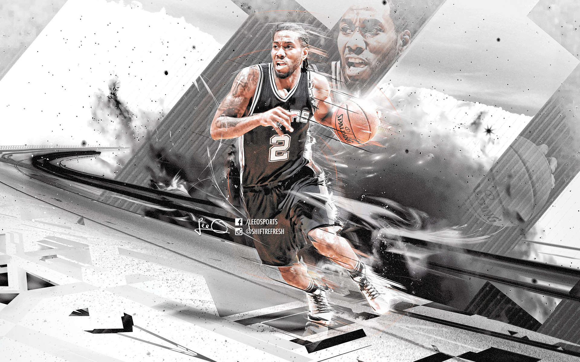 Kawhi Leonard Spurs Wallpaper - Kawhi Leonard Wallpaper 1080p - HD Wallpaper 