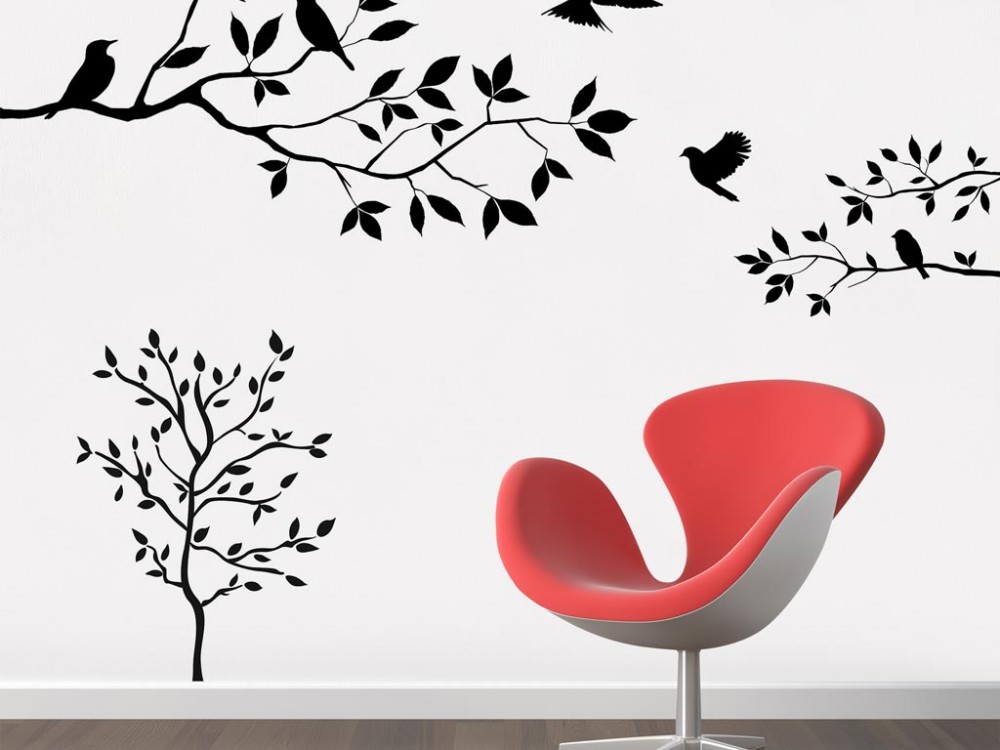 Mockup Sticker Wall Free - HD Wallpaper 