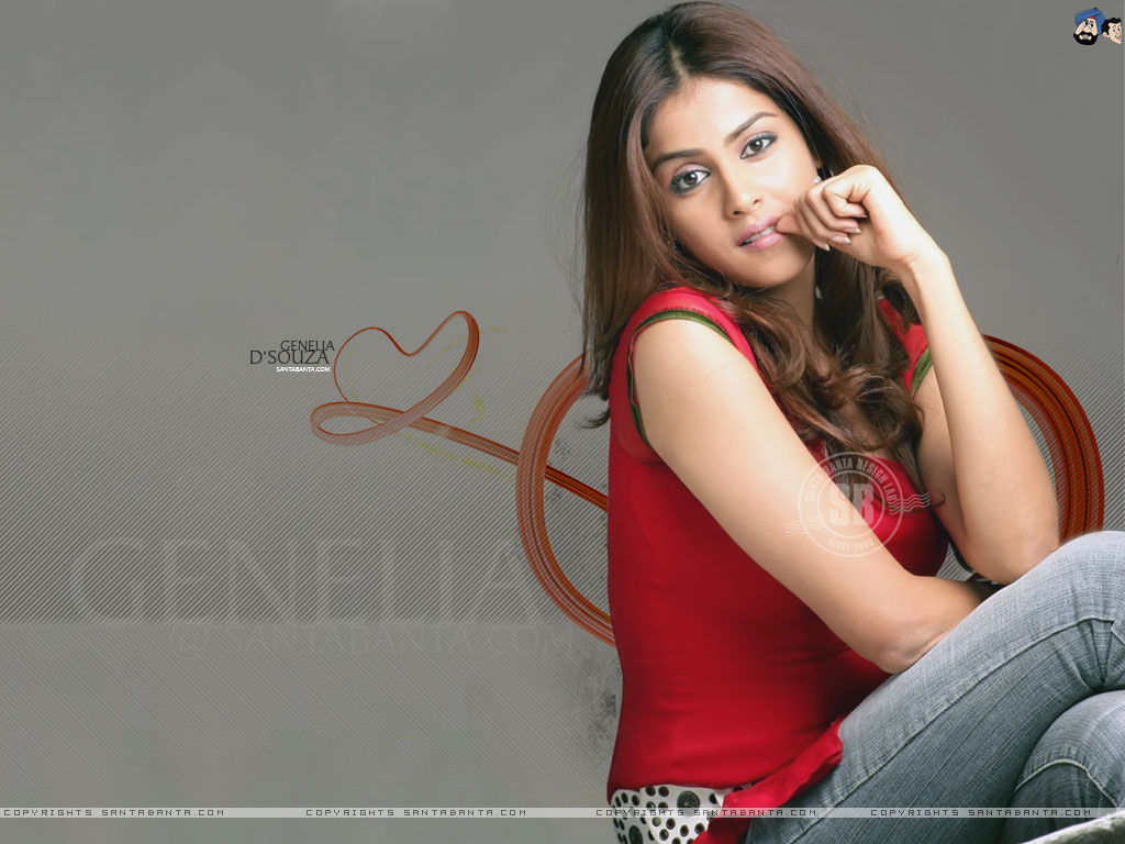 Genelia D Souza - HD Wallpaper 