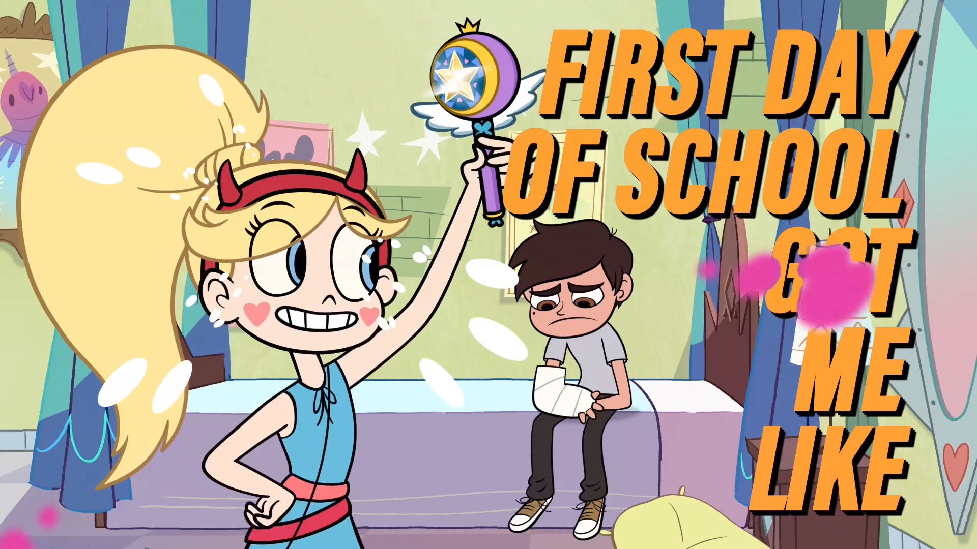 Star Butterfly Holding Wand - HD Wallpaper 