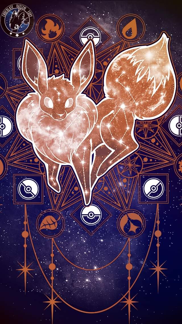 Eevee Constellation - HD Wallpaper 