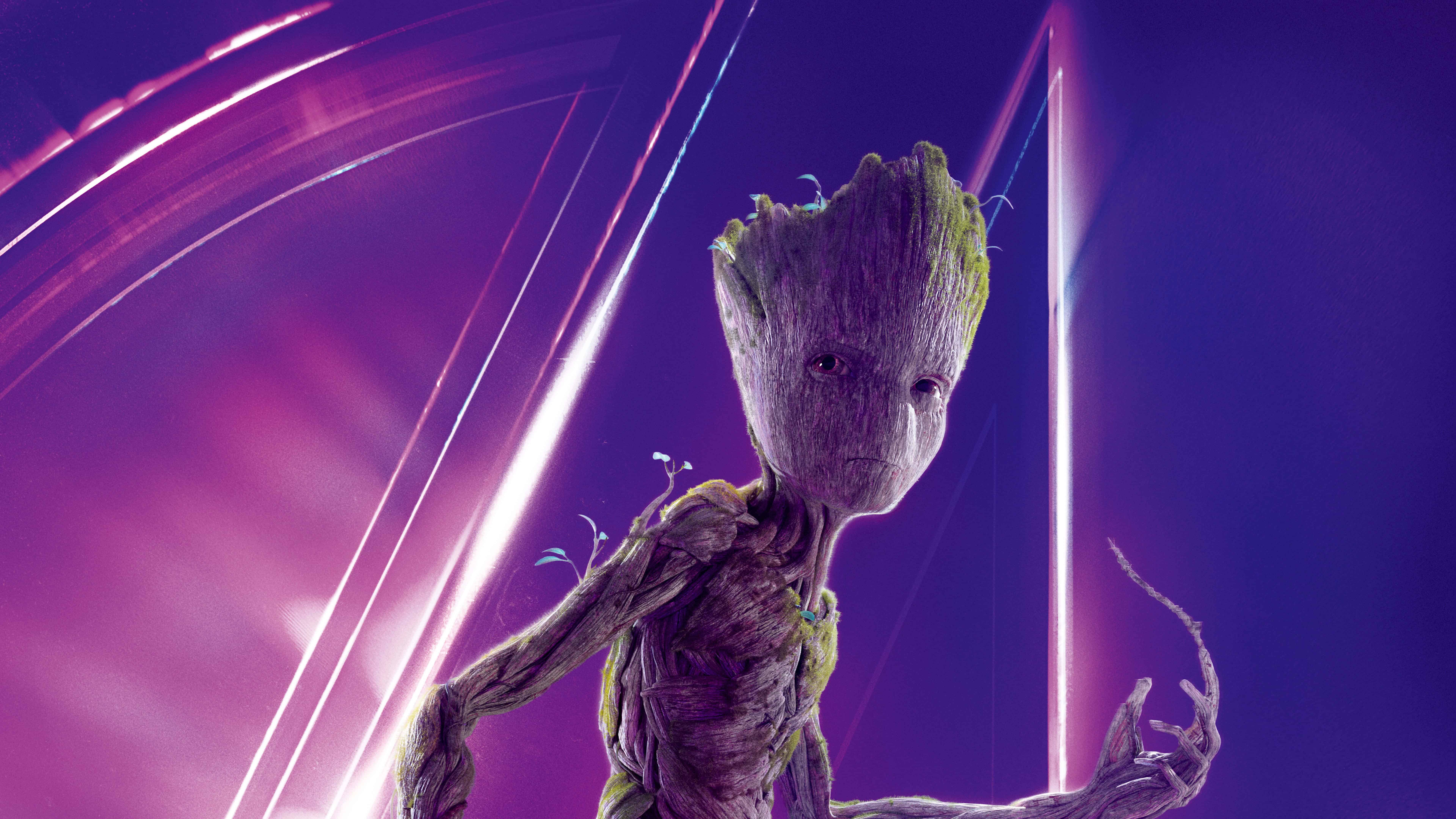 Avengers Infinity War Groot Uhd 8k Wallpaper - Avengers Infinity War Groot - HD Wallpaper 
