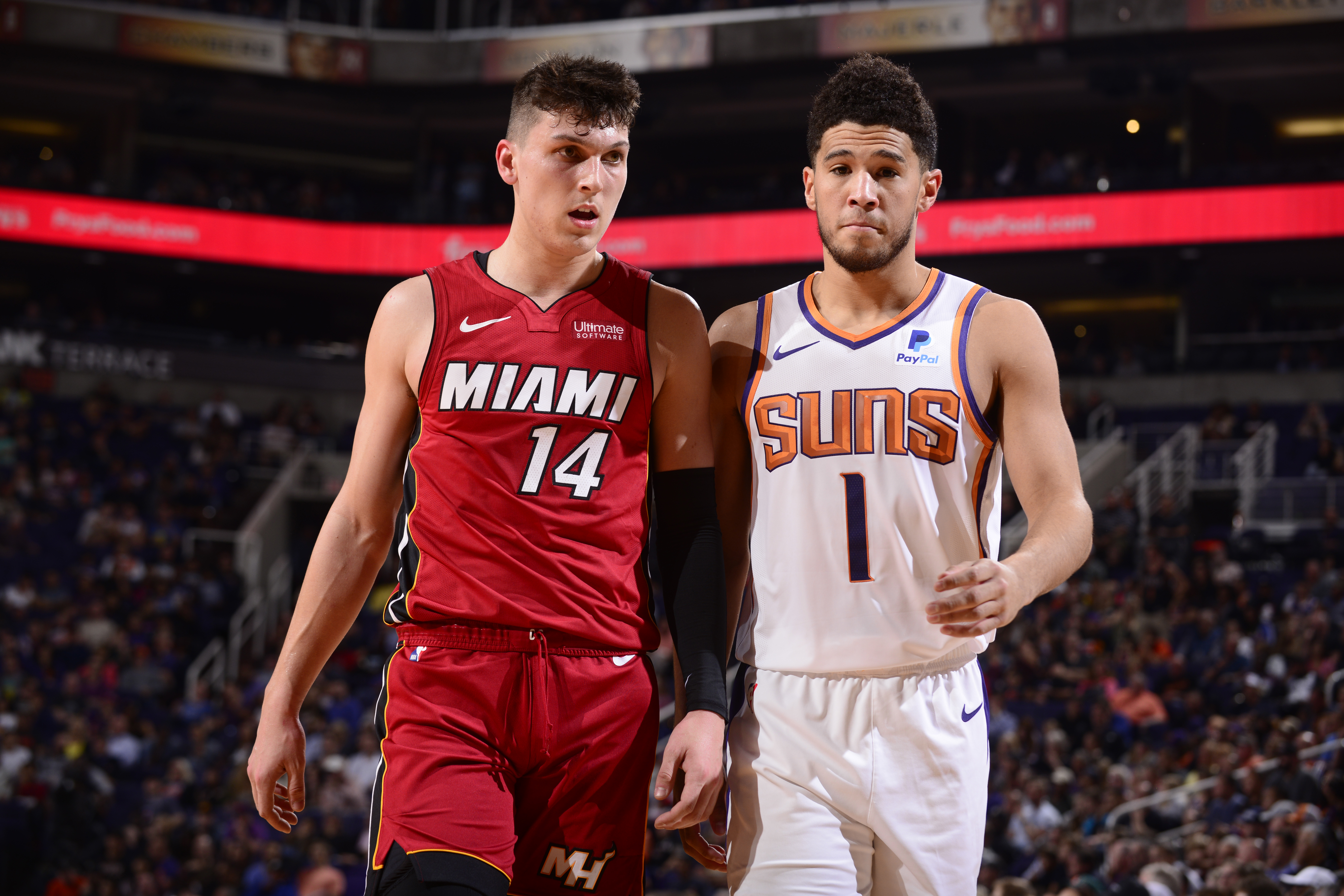 Tyler Herro Devin Booker - HD Wallpaper 