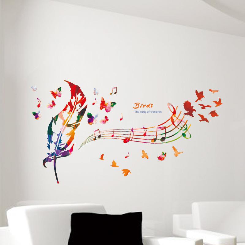 Wall Sticker Music - HD Wallpaper 