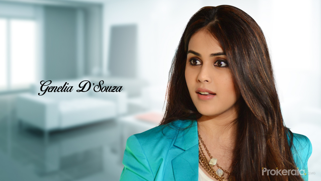 Hd Wallpaper Cute Genelia D Souza - HD Wallpaper 