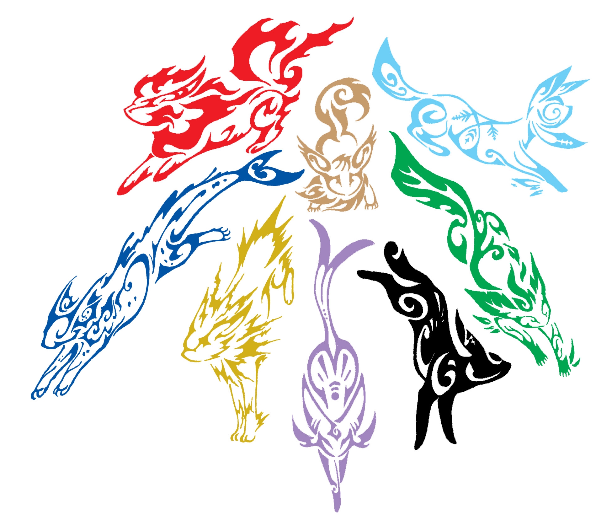 Pokemon Eevee Tribal - HD Wallpaper 