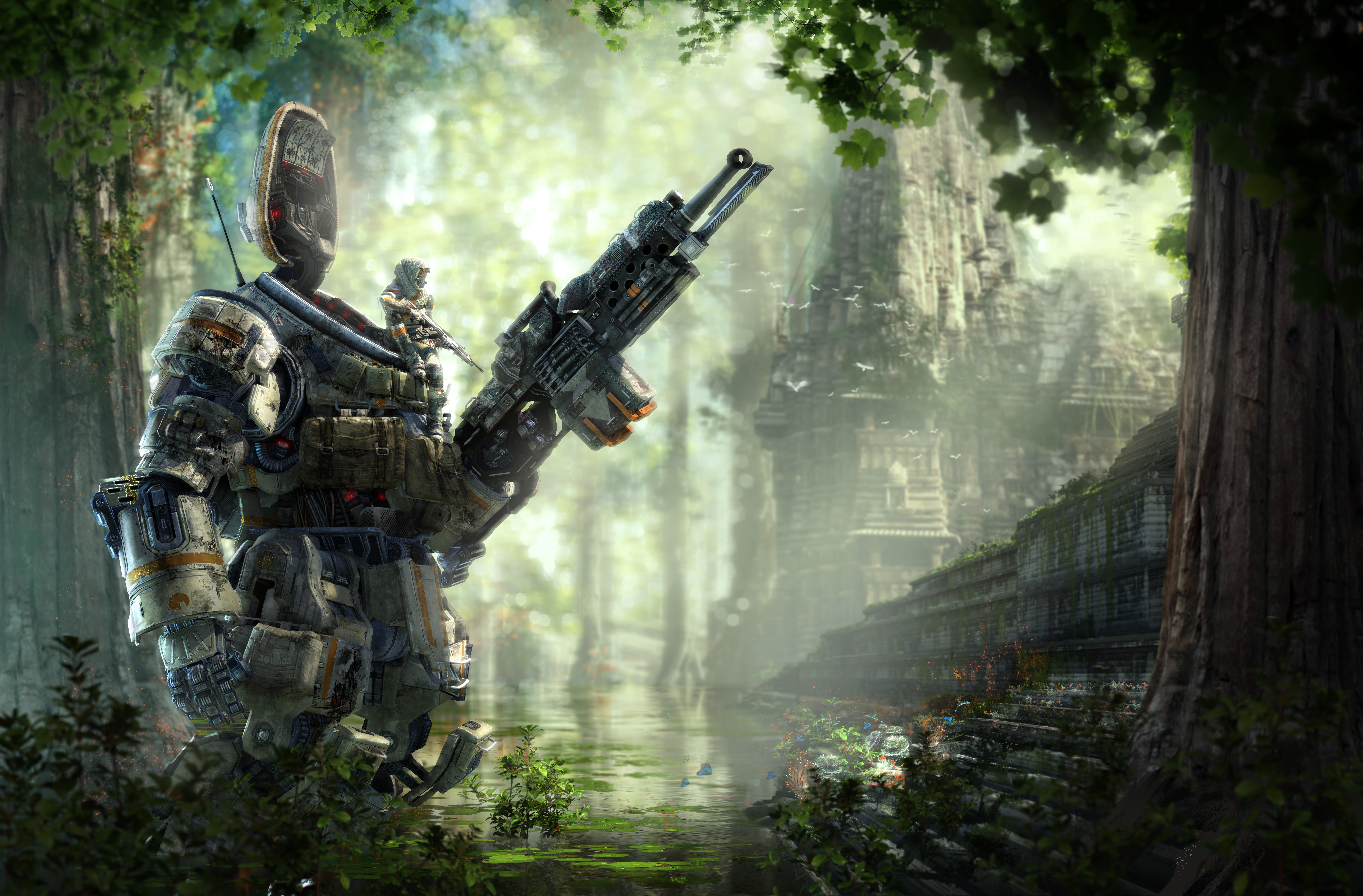 Titanfall 1 Concept Art - HD Wallpaper 