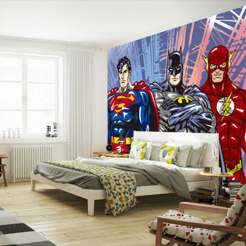 Custom 3d Mural Wall Paper Cartoon Classic Movie Hero - Guild Wars 2 Room Decor - HD Wallpaper 