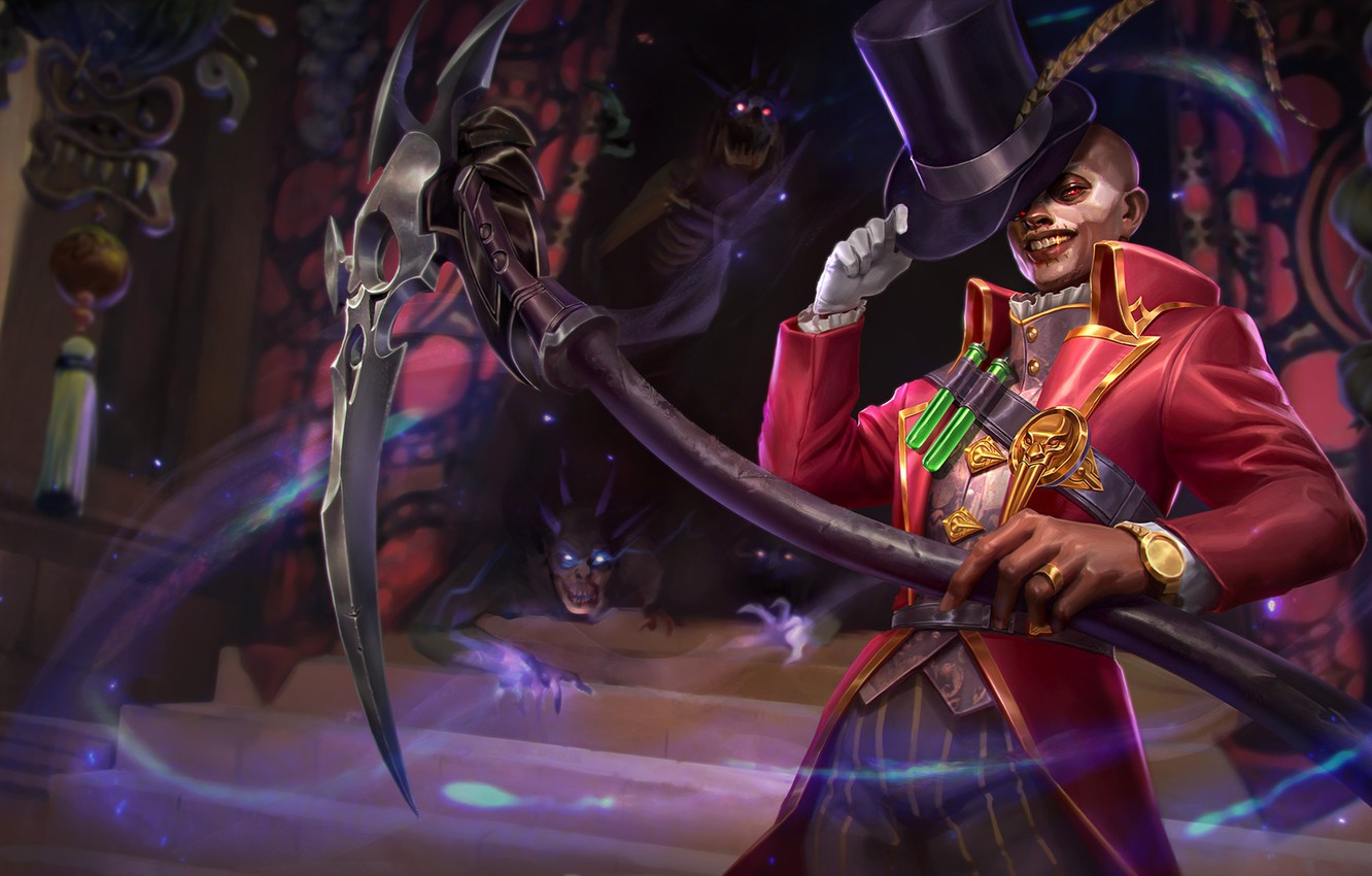 Photo Wallpaper The Game, Art, Character, Skill, Vainglory, - Vainglory Baptiste - HD Wallpaper 