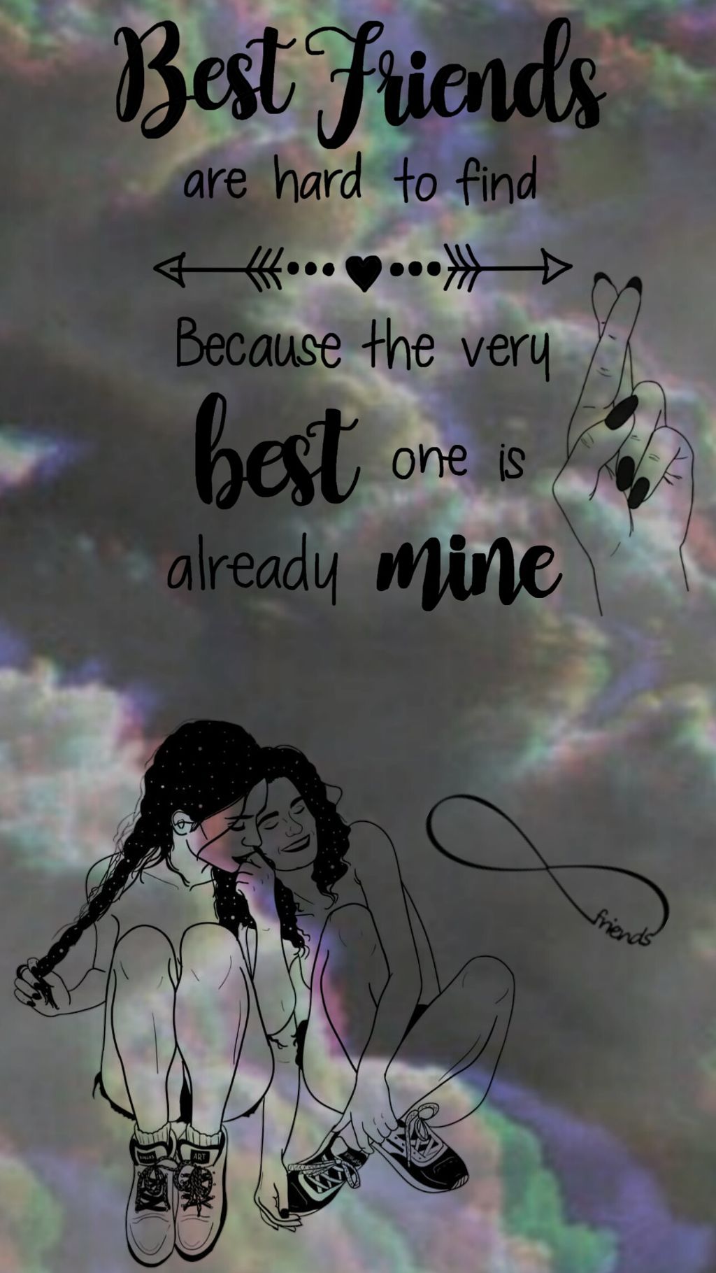 Best Friends Are Hard To Find Because Er - HD Wallpaper 