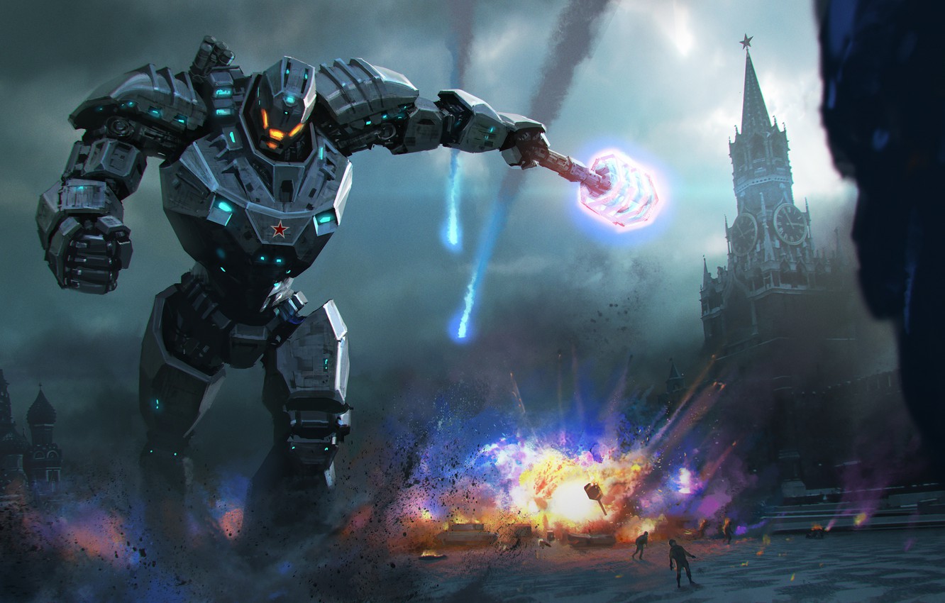 Photo Wallpaper Robot Russia Pacific Rim Jaeger Pacific Rim