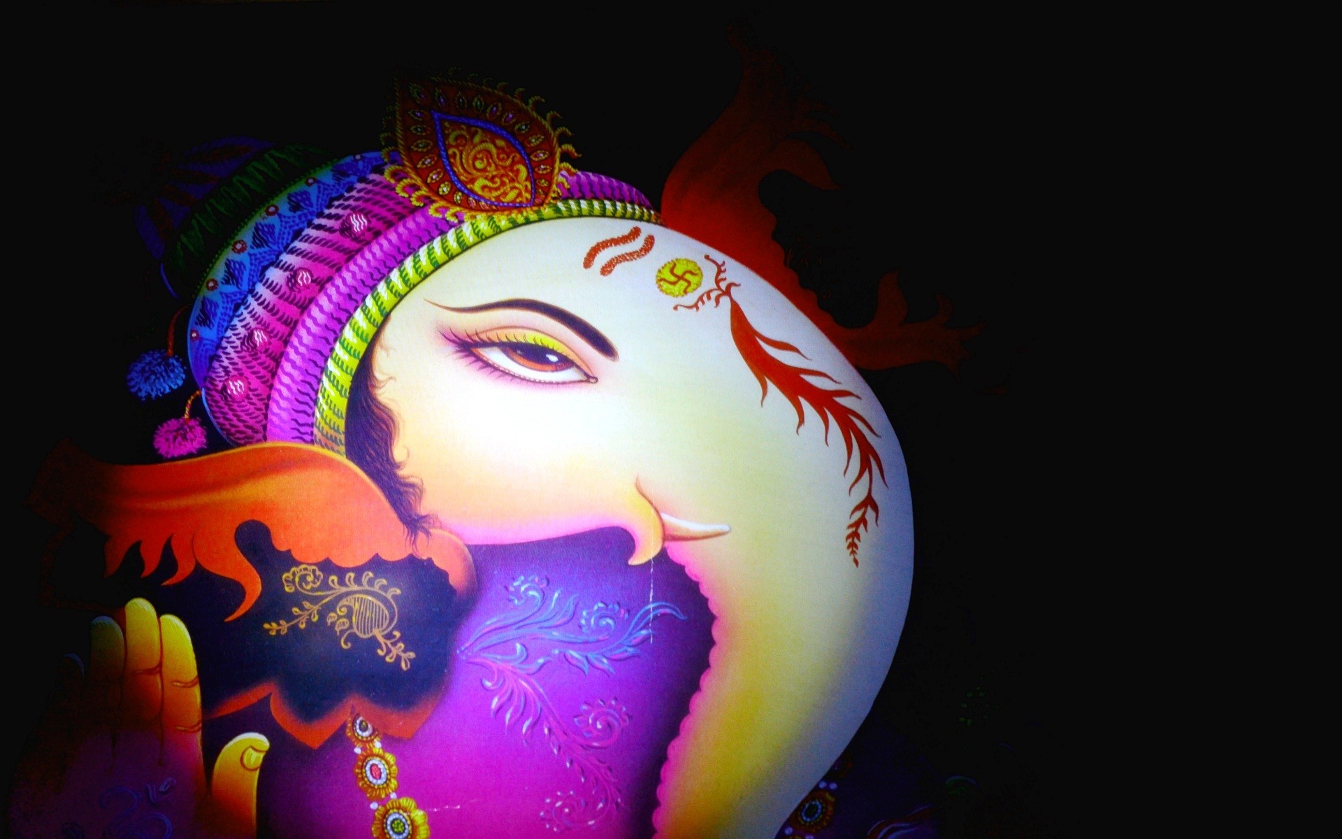 1920x1200, Ganesh Most Beautiful New Hd Wallpapers - Lord Ganesh - HD Wallpaper 