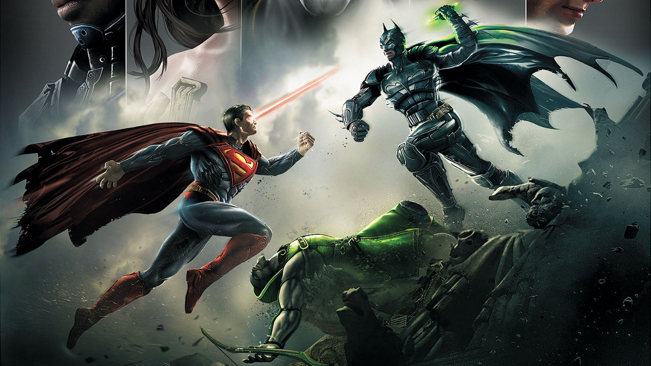 Injustice Batman Vs Superman - HD Wallpaper 
