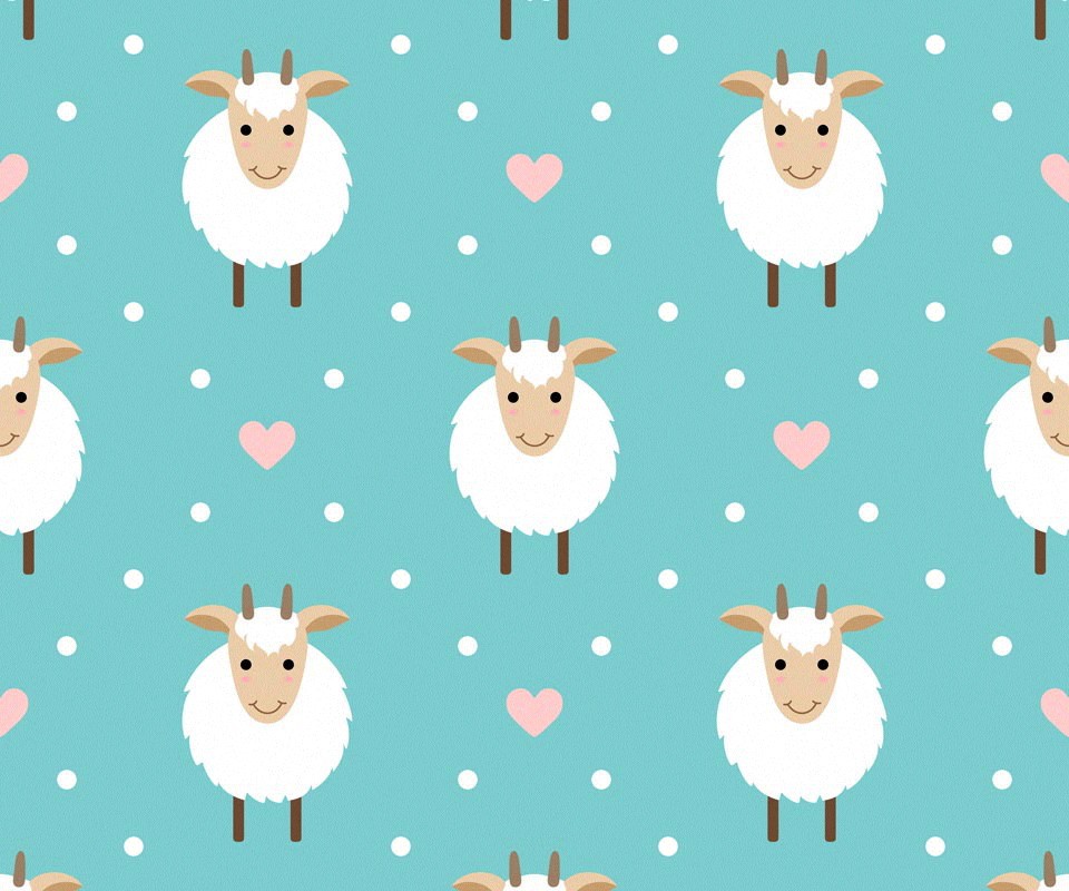 Wallpaper, Animals, And Blue Image - Fondos De Pantalla De Borreguitos - HD Wallpaper 