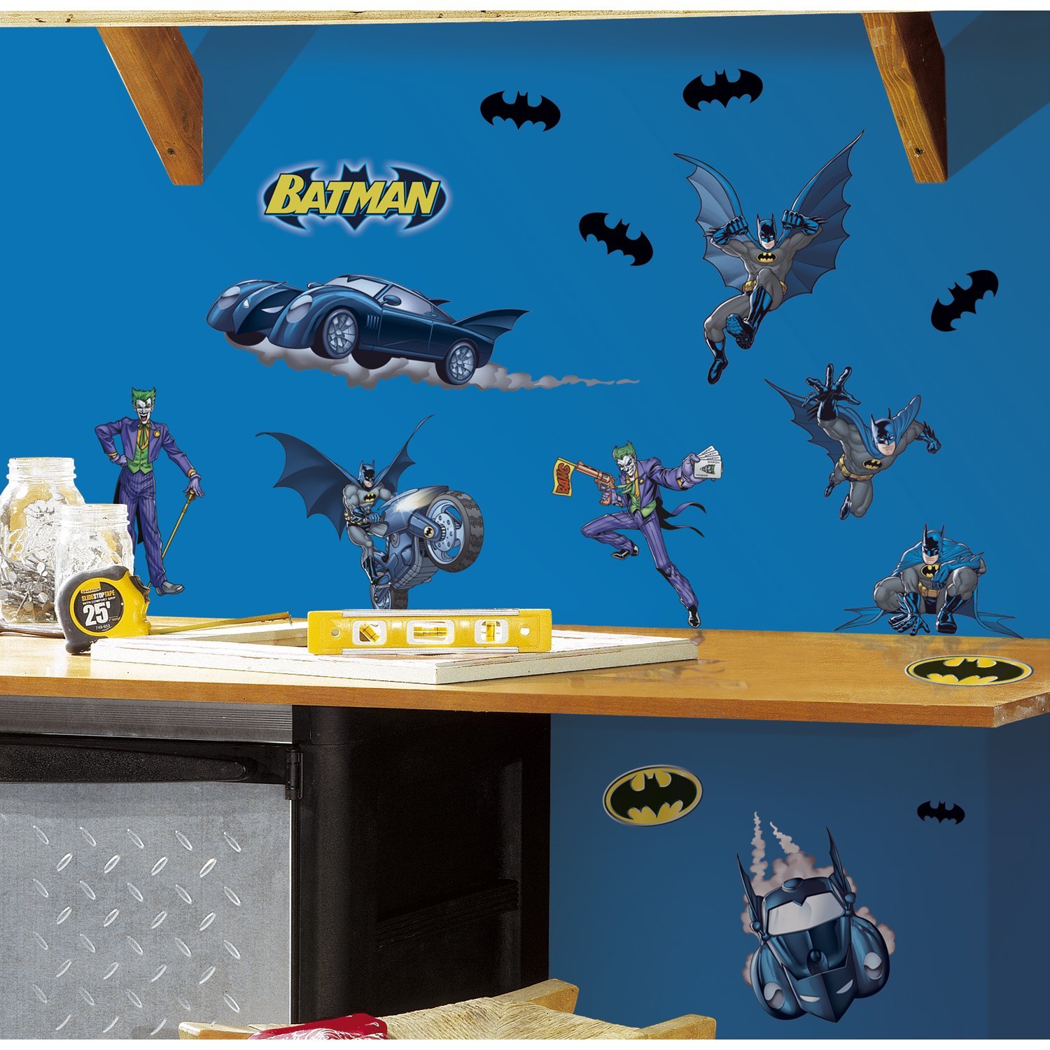 Batman Wall Decals - HD Wallpaper 