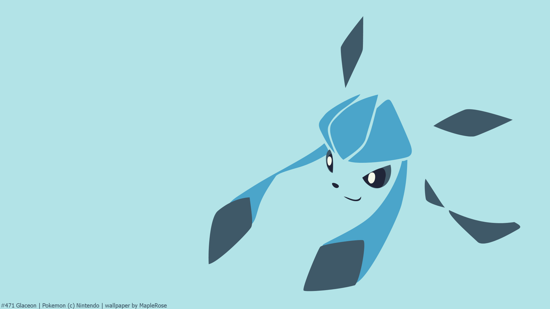 Pokemon Glaceon - HD Wallpaper 