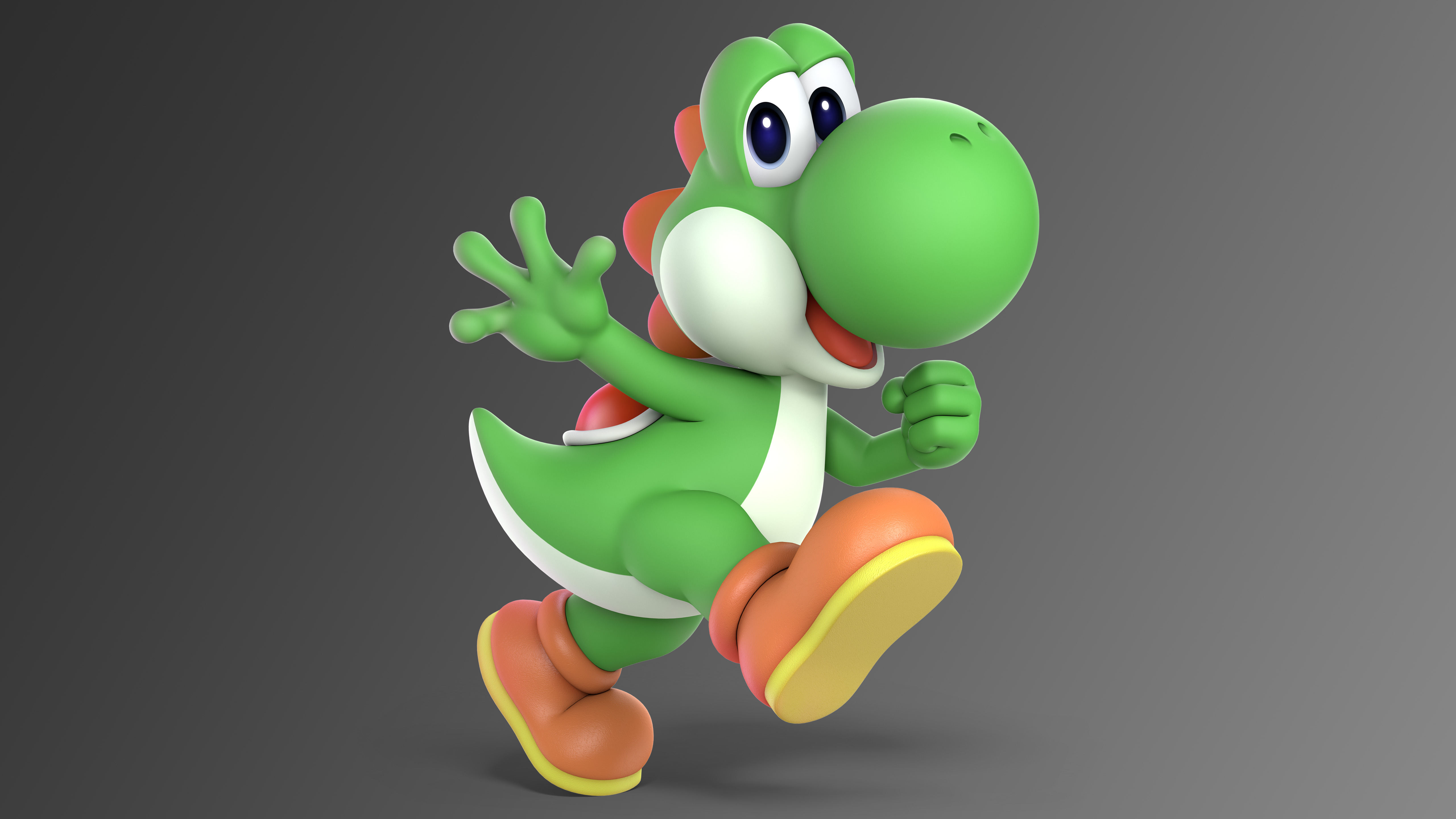Yoshi Smash Bros Ultimate - HD Wallpaper 