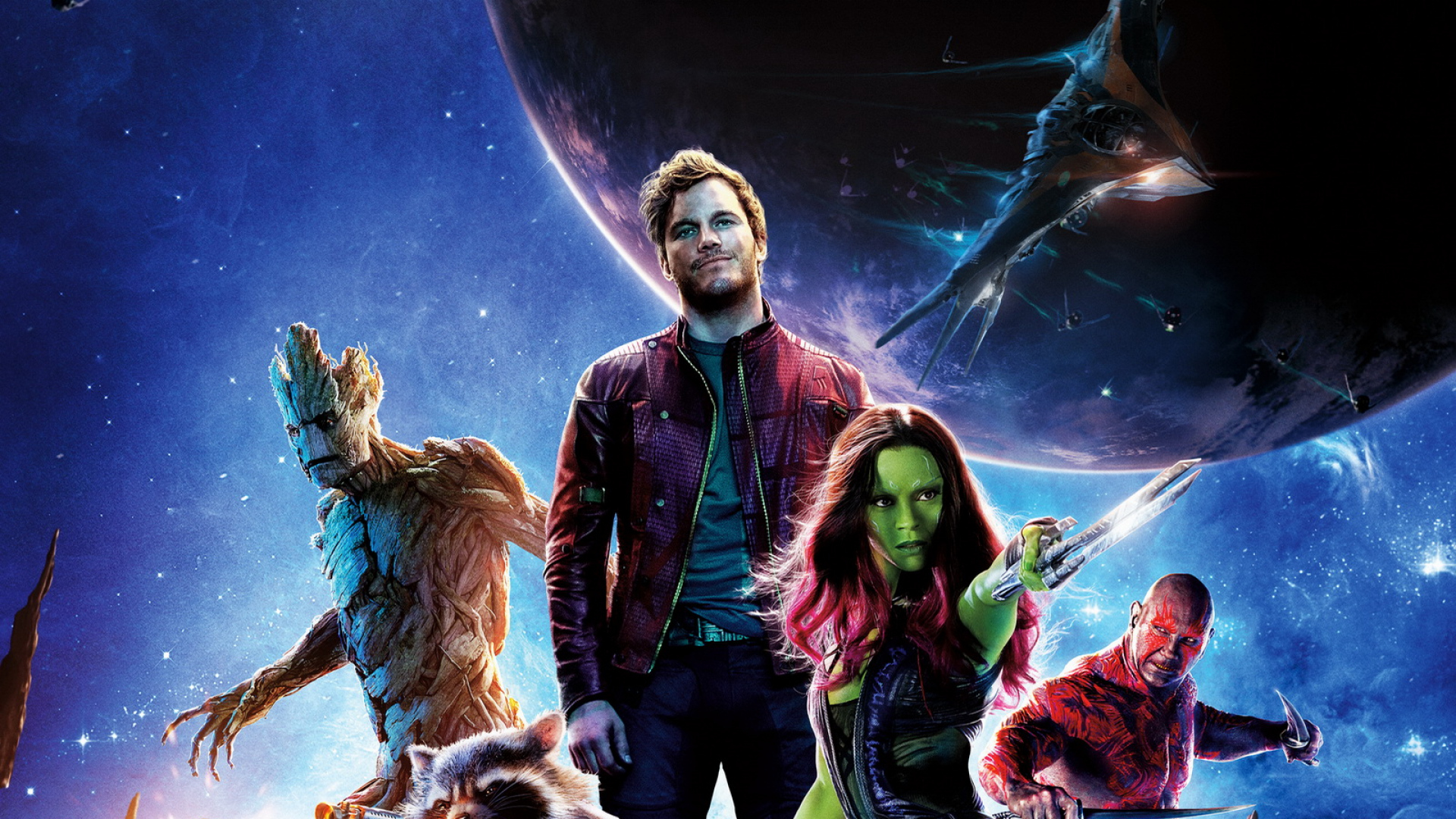 Chris Pratt In Guardians Of The Galaxy Poster - Chris Pratt - HD Wallpaper 
