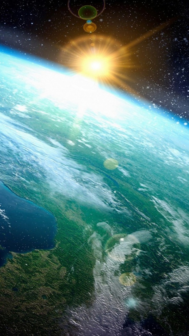 Sun Outer Space Mobile Wallpaper - Outer Space For Phones - HD Wallpaper 