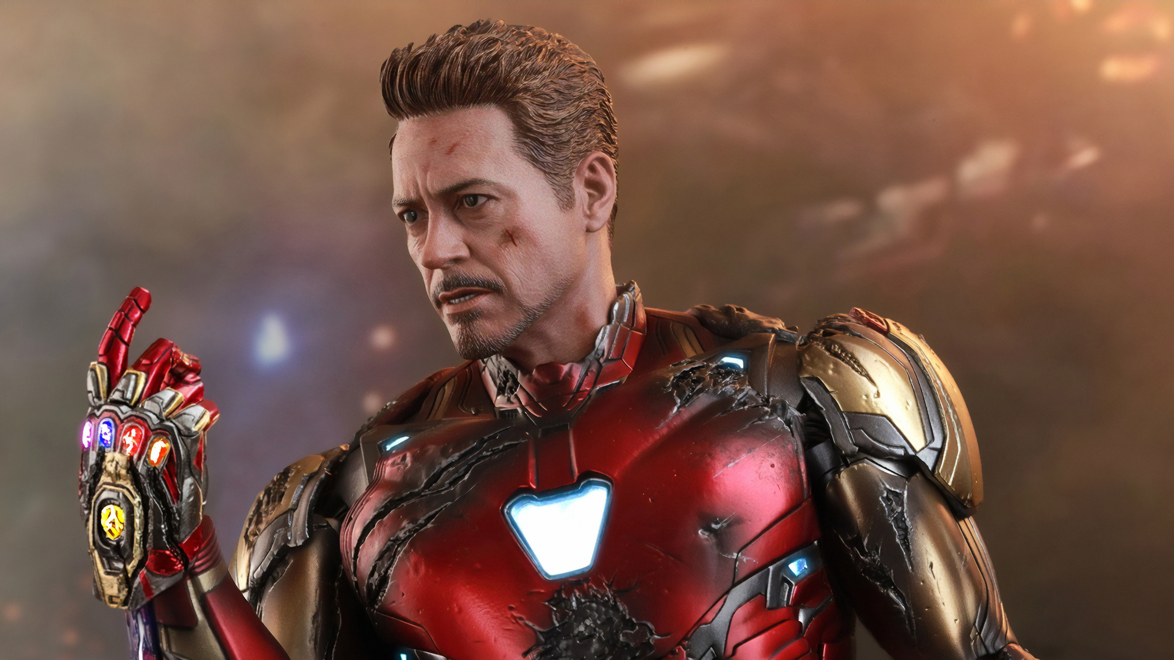 Tony Stark Hot Toys Endgame - HD Wallpaper 