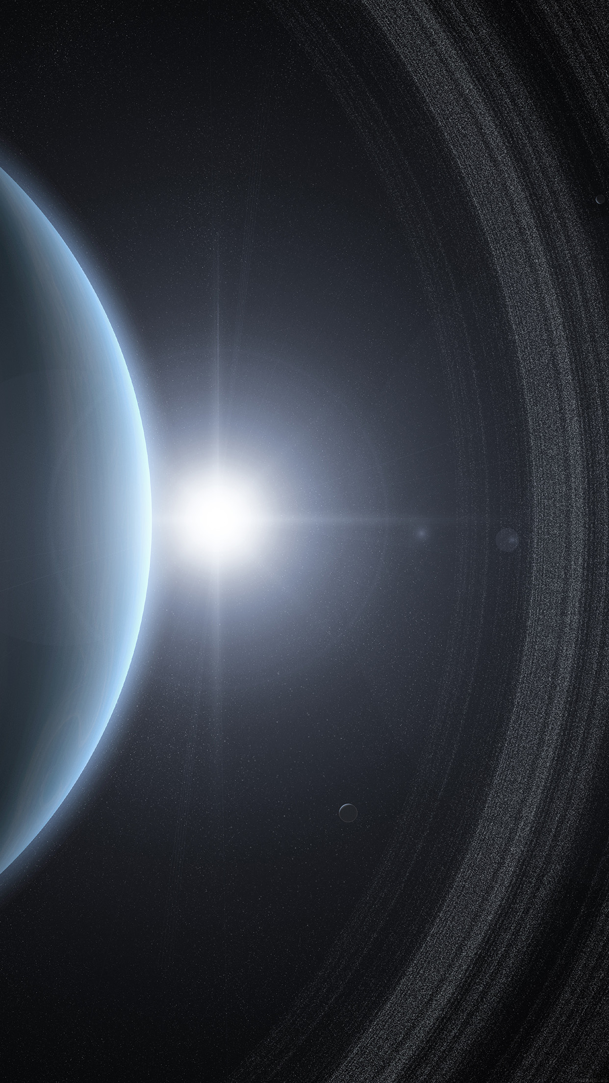 Space Planet Interstellar Light Android Wallpaper - Interstellar Wallpaper For Phone Full Hd - HD Wallpaper 
