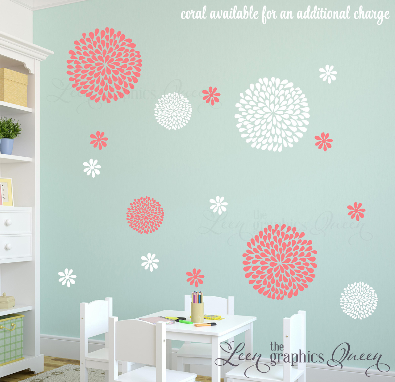 Unicorn Wall Stickers For Girls - HD Wallpaper 