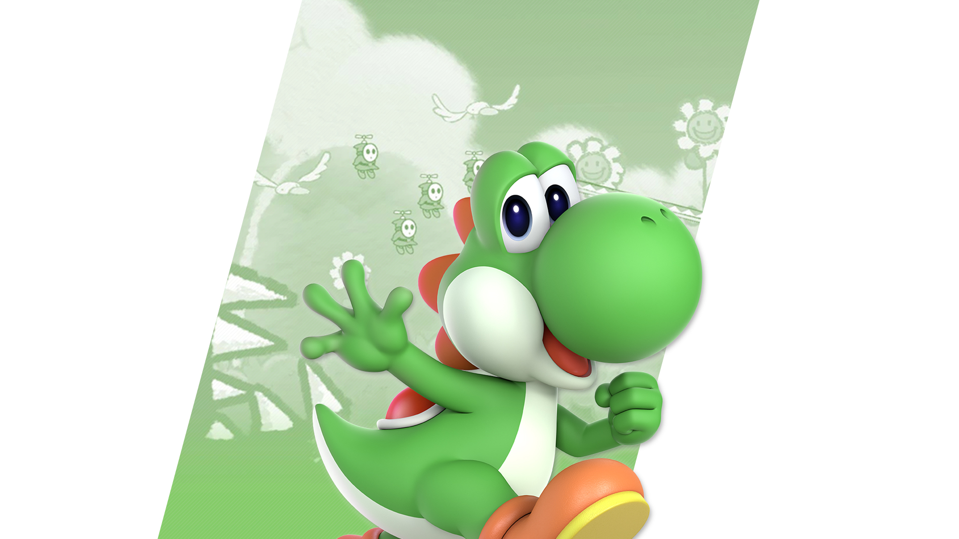 Super Smash Bros Ultimate Yoshi - HD Wallpaper 