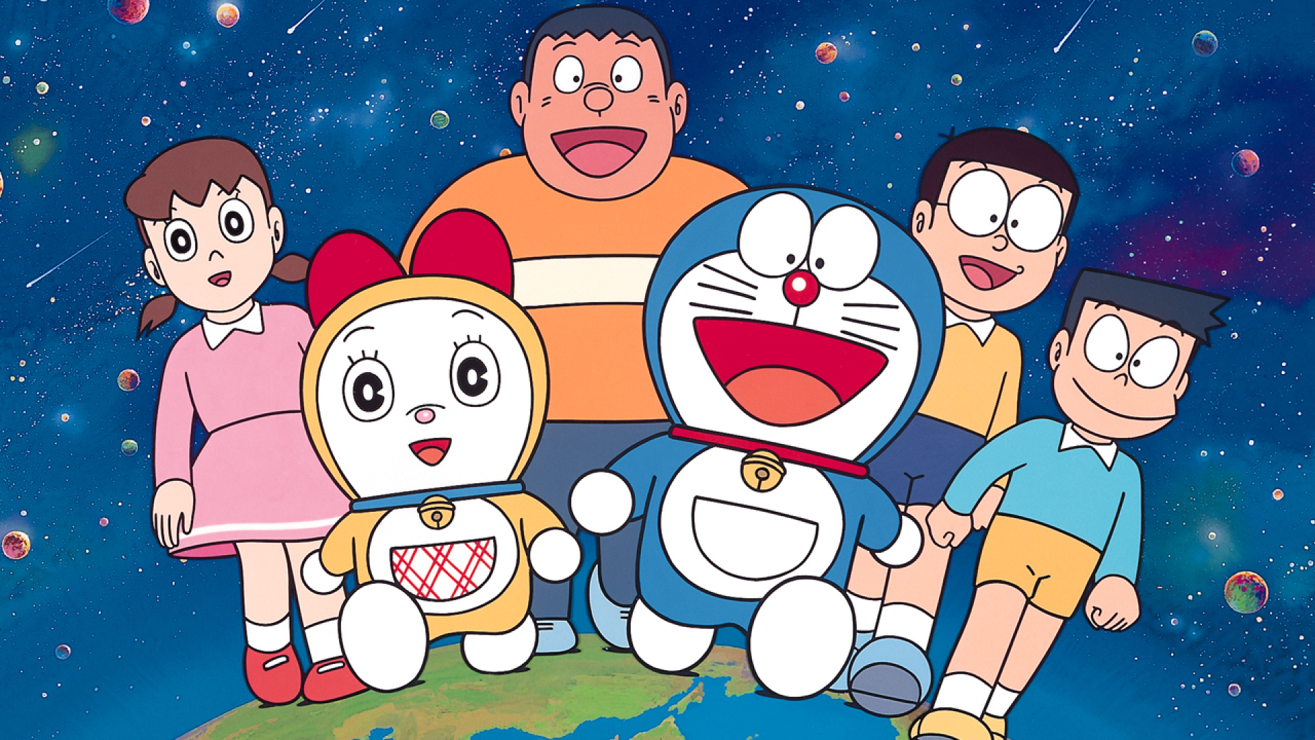 Doraemon Nobita Shizuka Gian Suneo - 1920x1080 Wallpaper 