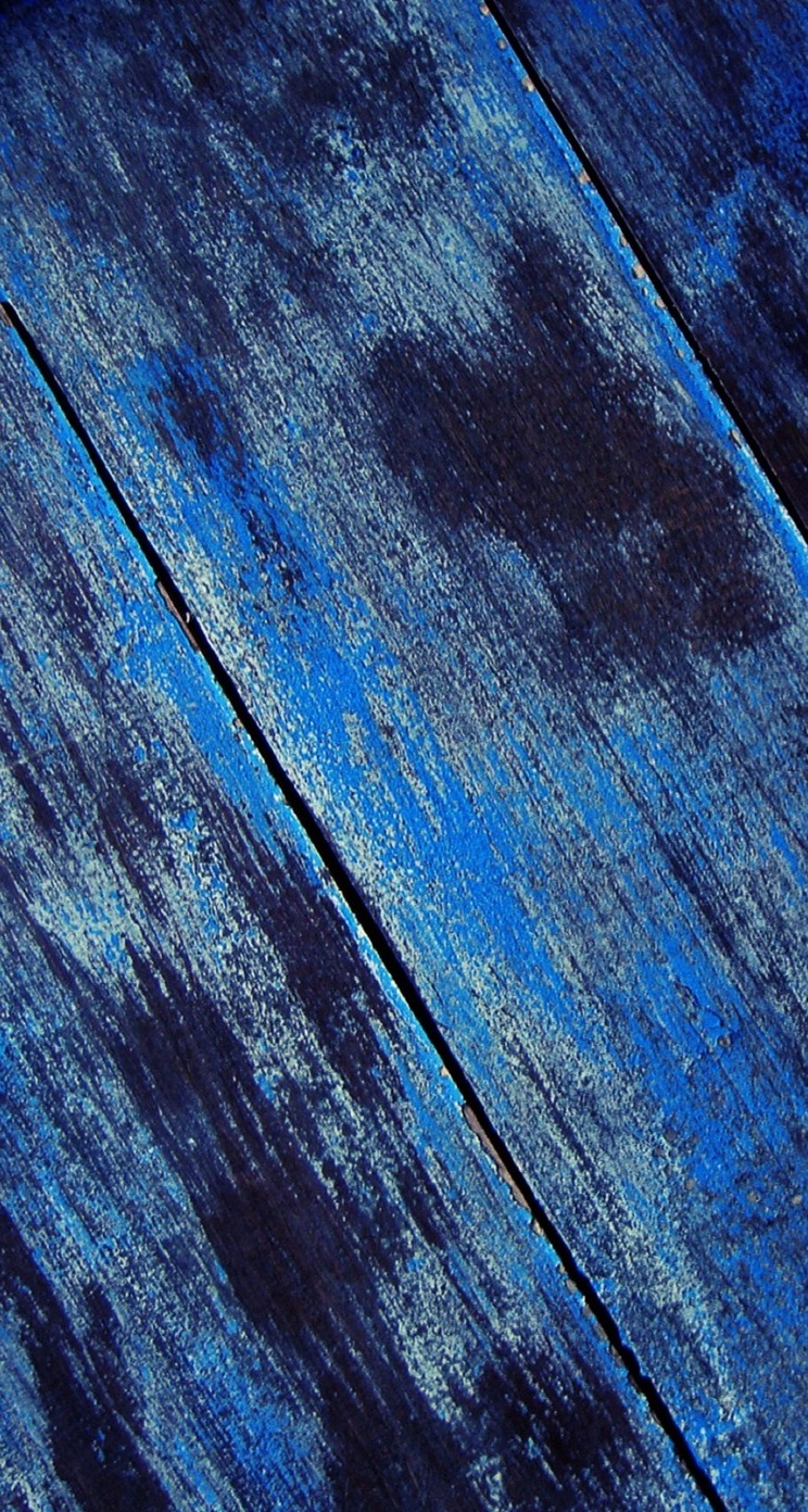 Blue Wood Wallpaper Iphone - HD Wallpaper 