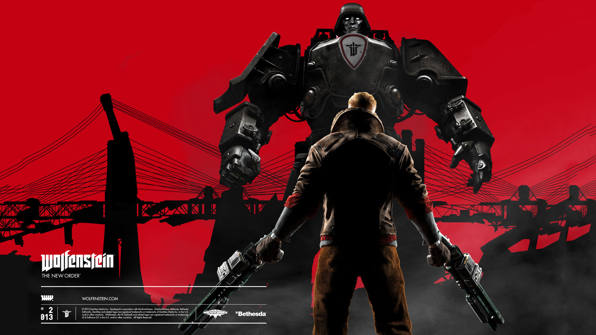 Wolfenstein The New Order Wallpaper - Wolfenstein The New Order Hd - HD Wallpaper 