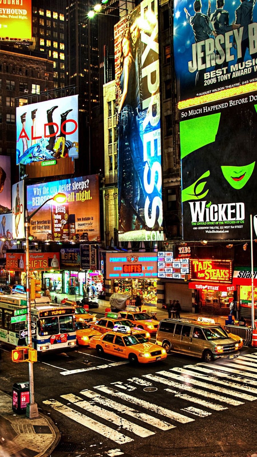 New York Broadway - HD Wallpaper 