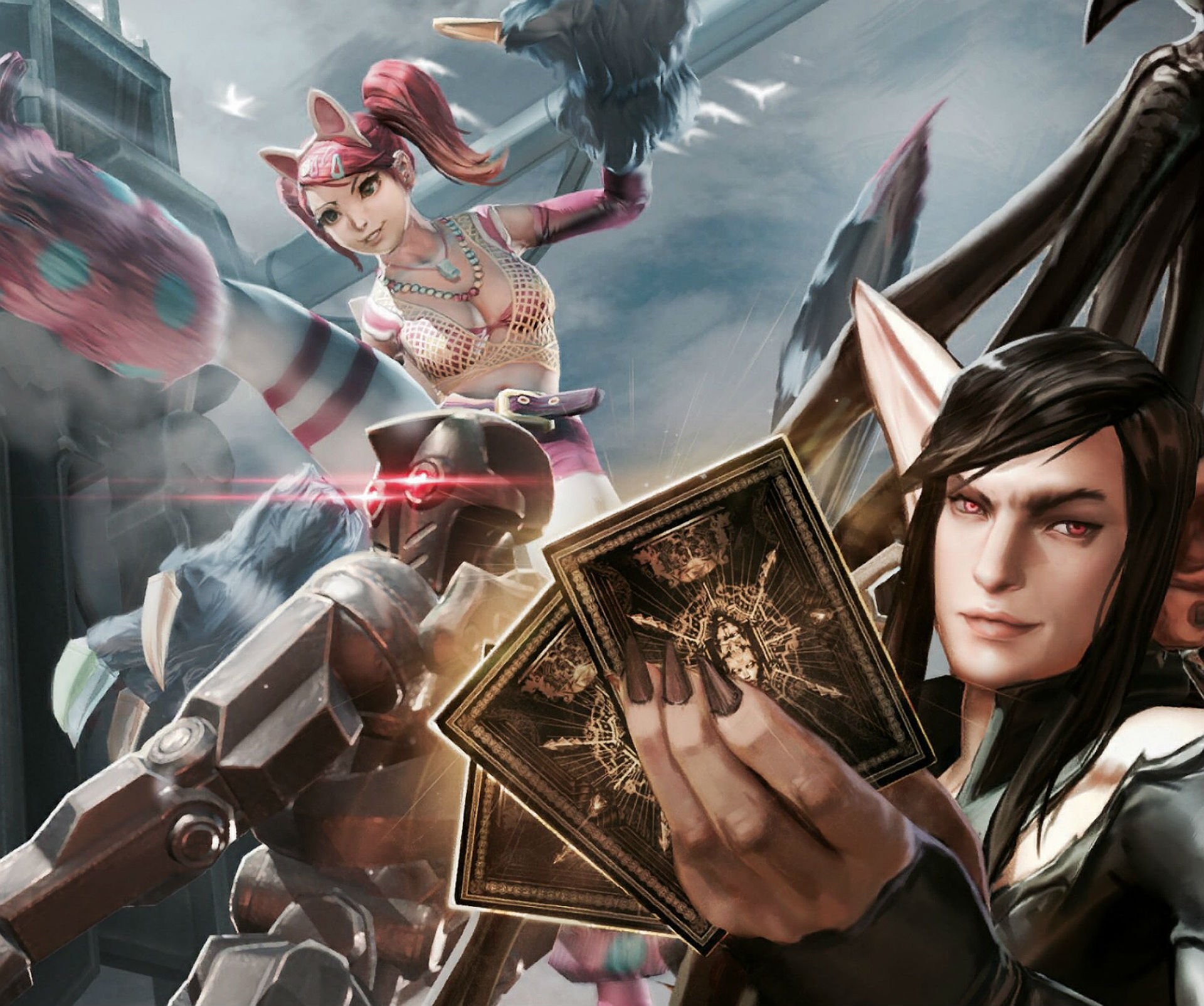 Vainglory, Moba, Pictures, Fantasy Wallpapers, Online, - Vainglory Old Menu - HD Wallpaper 