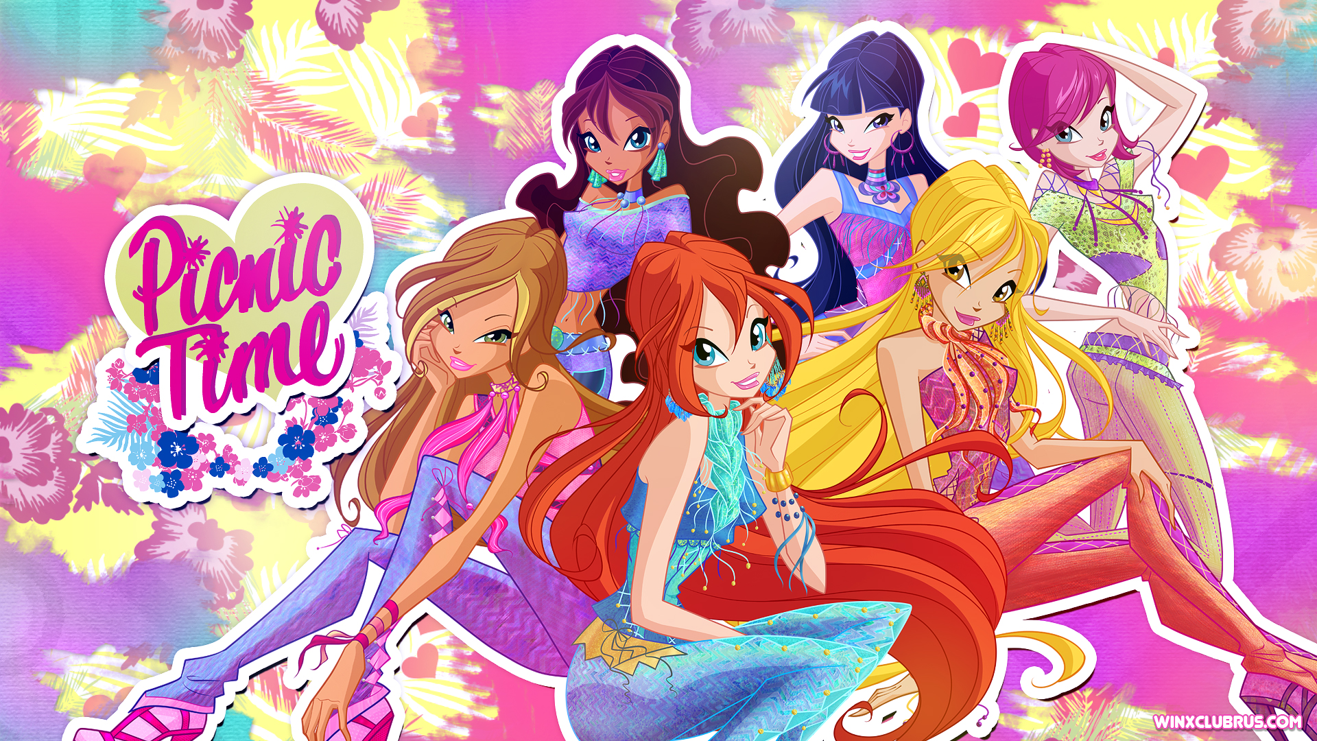 Winx Club Style Adventure Wallpaper - Winx Club New Style - HD Wallpaper 