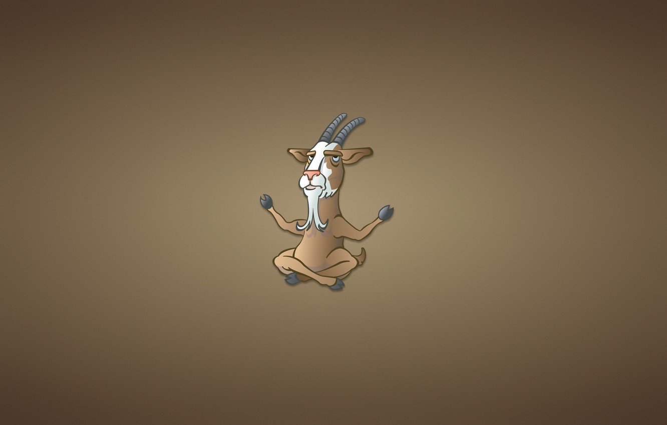 Photo Wallpaper Calm, Goat, Minimalism, Horns, Beard, - Coyote Wallpaper Cartoon - 1332x850 Wallpaper Photo Wallpaper Calm, Goat, Minimalism, Horns, Beard, - Coyote Wallpaper Cartoon - 1332x850 Wallpaper