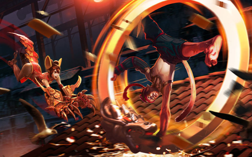 Vainglory Hero Stats Comparison - Vainglory Ozo Fanart - HD Wallpaper 