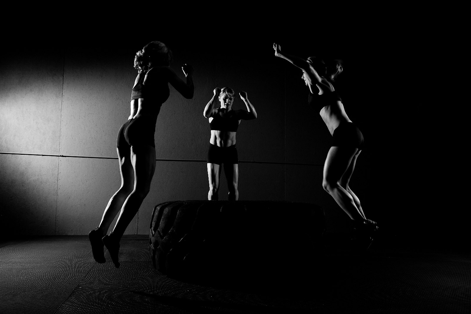 Black And White Cardio - HD Wallpaper 