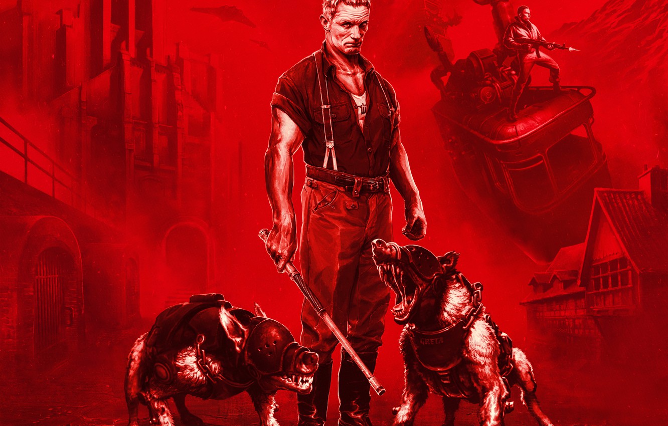 Photo Wallpaper Game, Dlc, Bethesda, Wolfenstein - Wolfenstein The Old Blood Wallpaper Hd - HD Wallpaper 