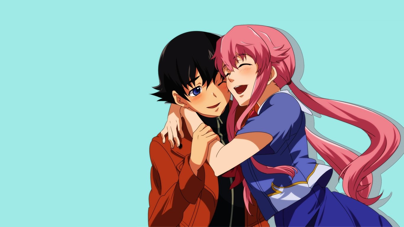 Free Download Mirai Nikki Wallpaper Id - Mirai Nikki - HD Wallpaper 