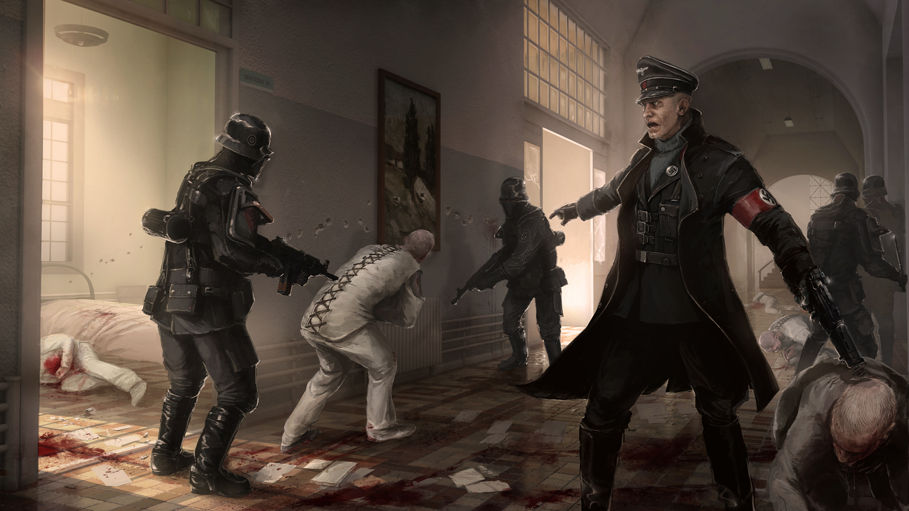 Wolfenstein The New Order - HD Wallpaper 