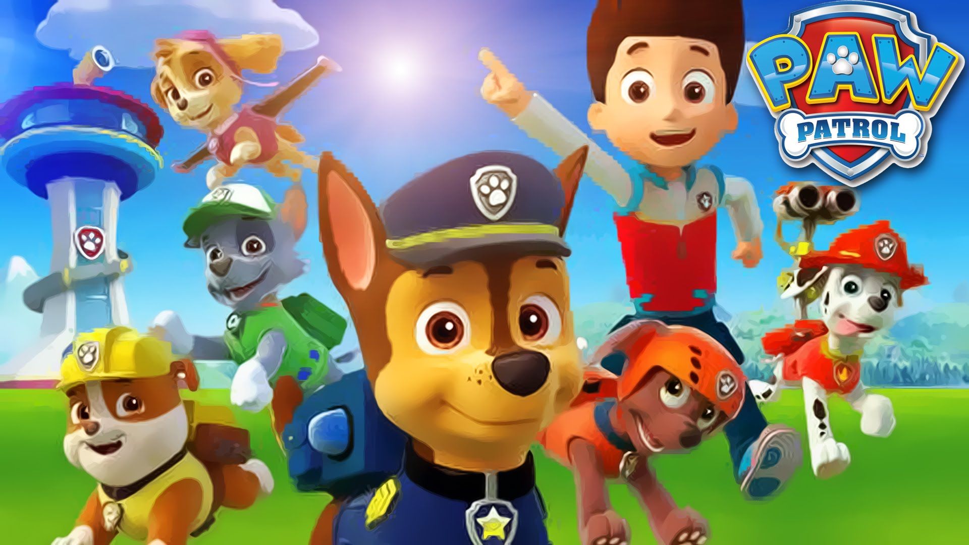Paw Patrol Wallpaper - HD Wallpaper 