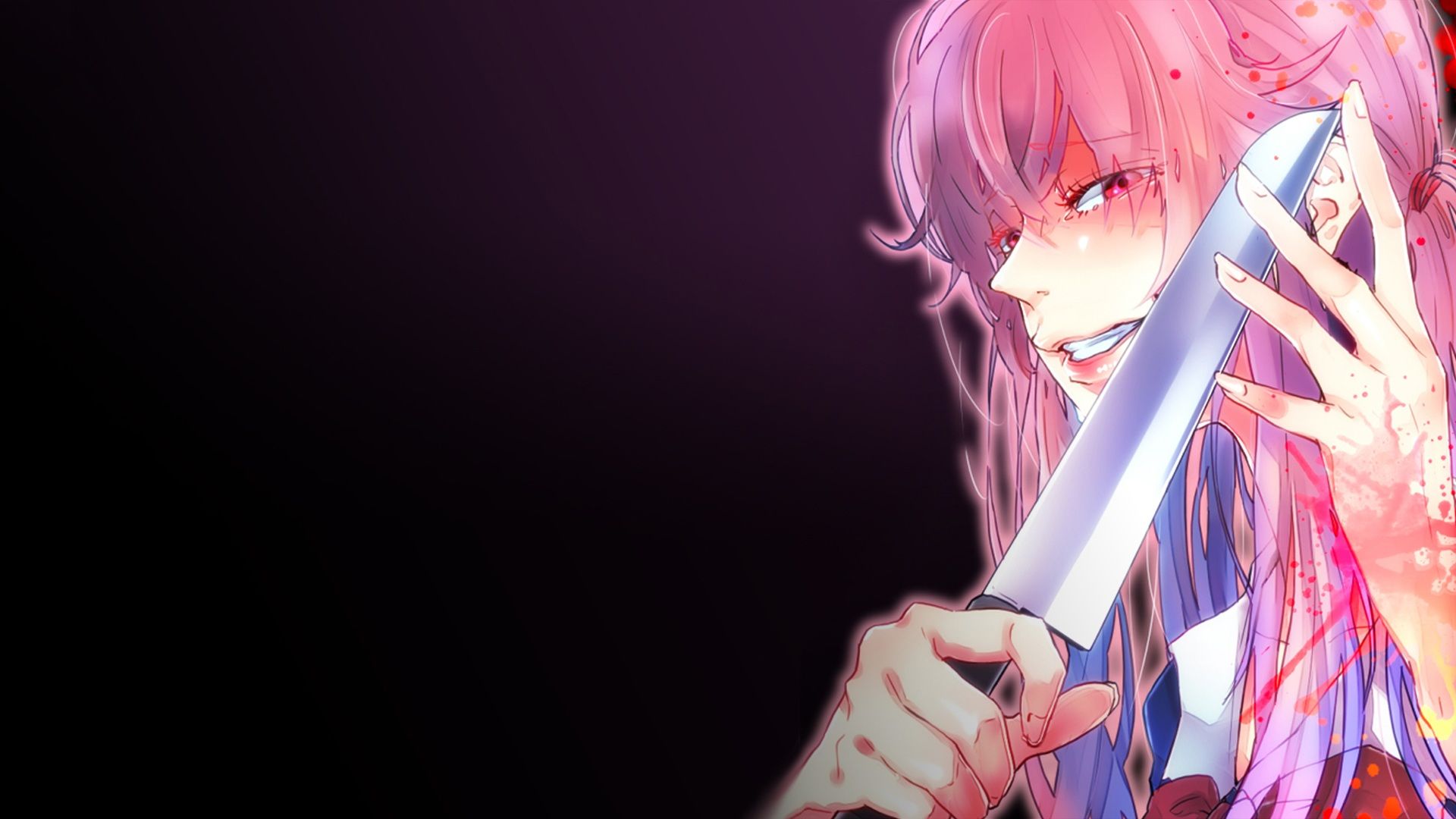 Mirai Nikki Wallpaper Animes - HD Wallpaper 