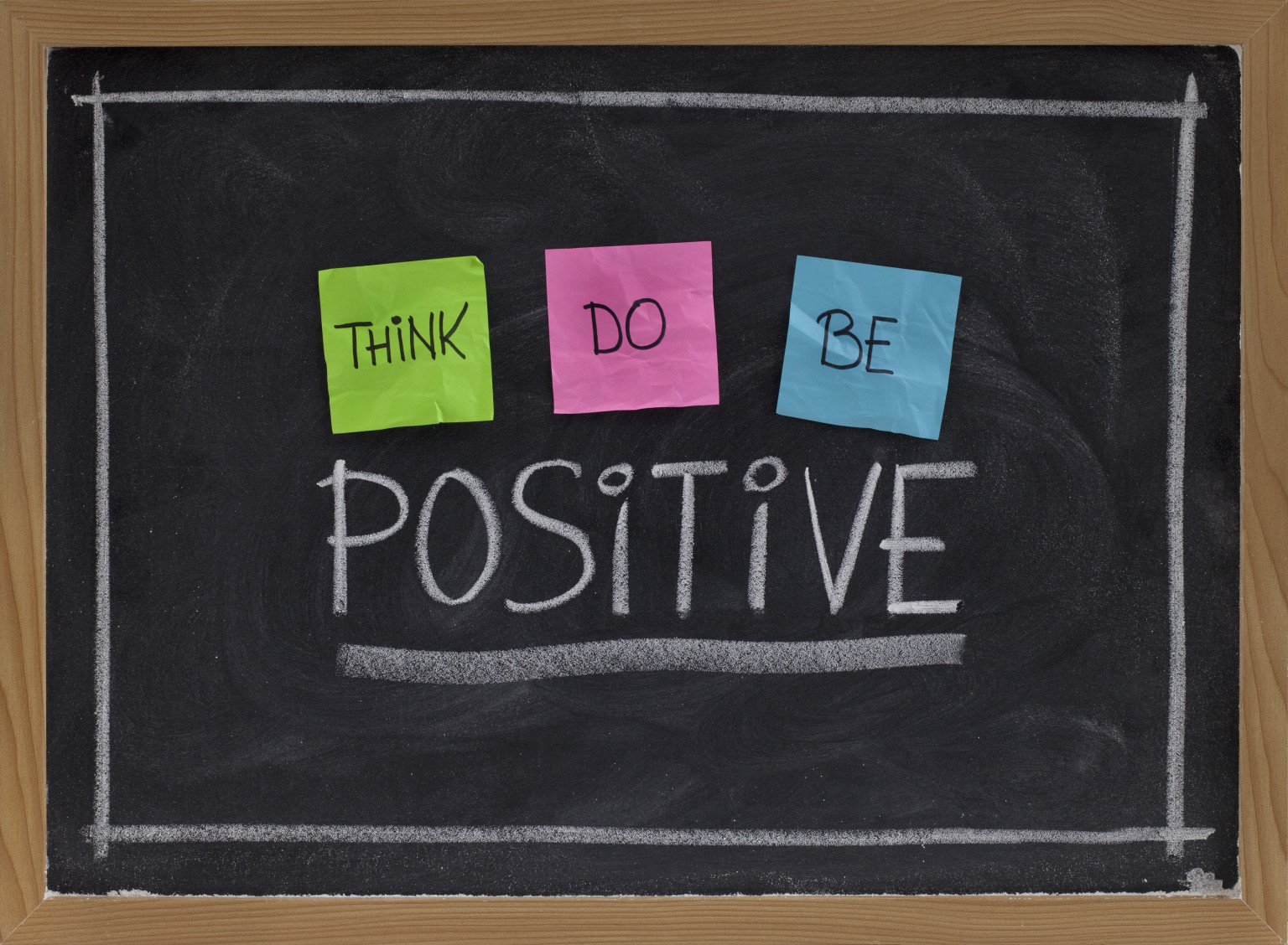 Think Do Be Positive - HD Wallpaper 